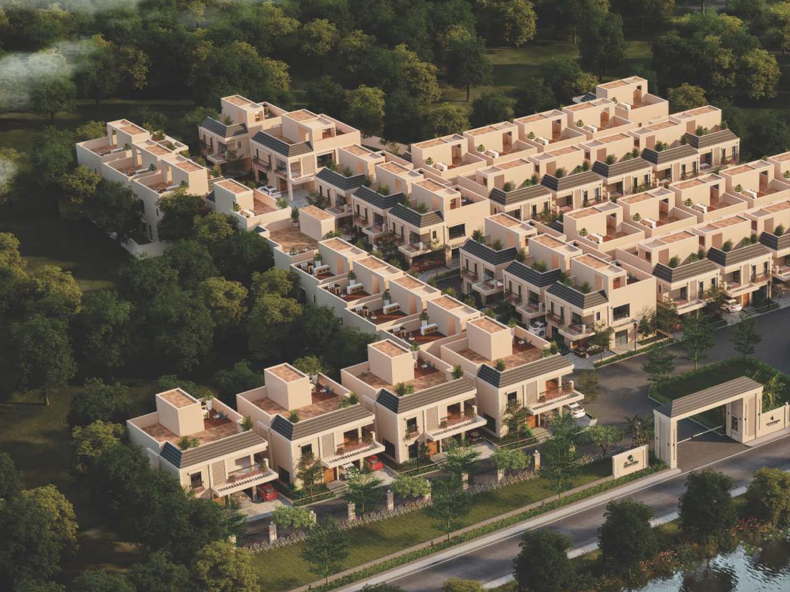 DAC Silicon Valley Navalur Luxury 3 BHK Villas for Sale in Chennai