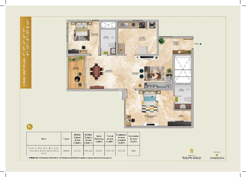 Vascon Tulips Gold Premium Apartments in Pune by Vascon Engineers