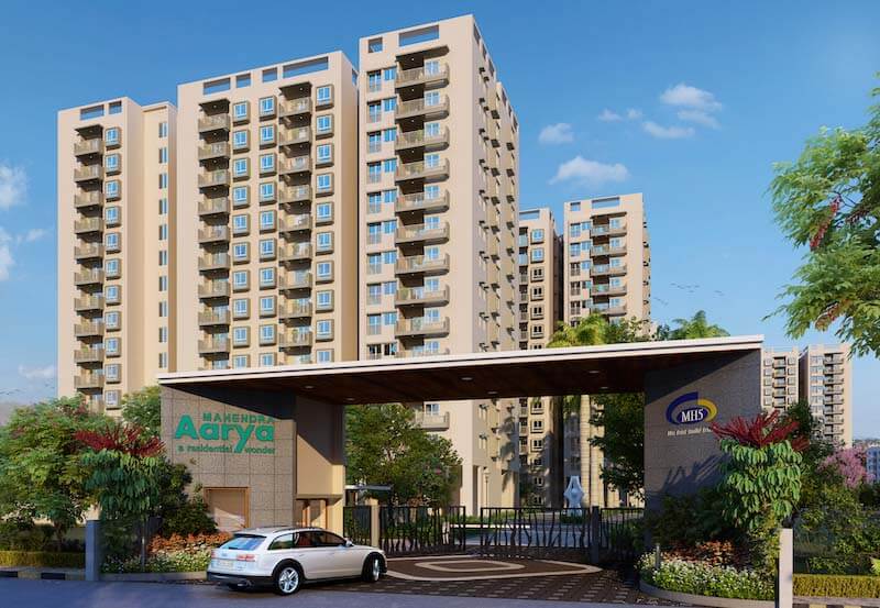 Mahendra Aarya Spacious 2 and 3 BHK Apartments in Electronic City Phase 2 Bangalore