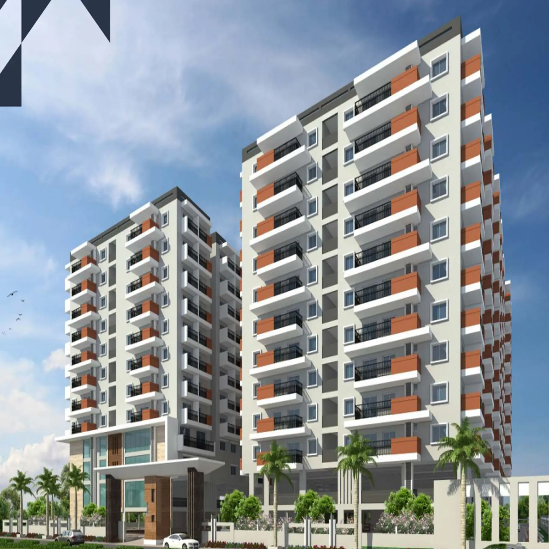Meda Prestige Luxury 2 and 3 BHK Apartments in Kondapur Hyderabad