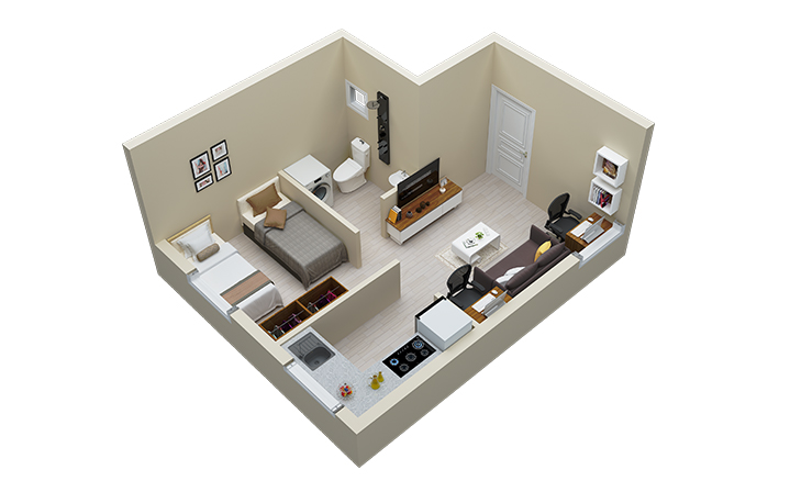 1 and 2BHK Smart Homes in Guduvanchery VRX Exurb