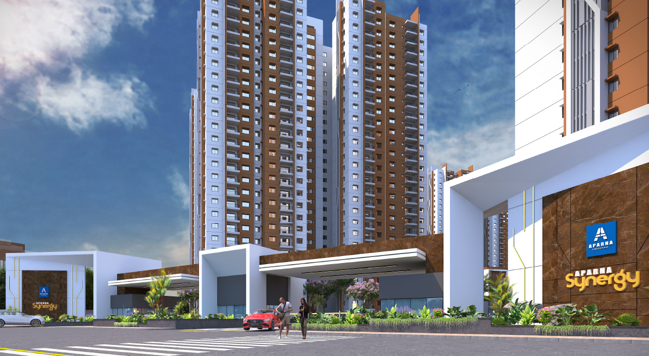 Aparna Synergy Premium 2 and 3 BHK Apartments in Nallagandla, Hyderabad