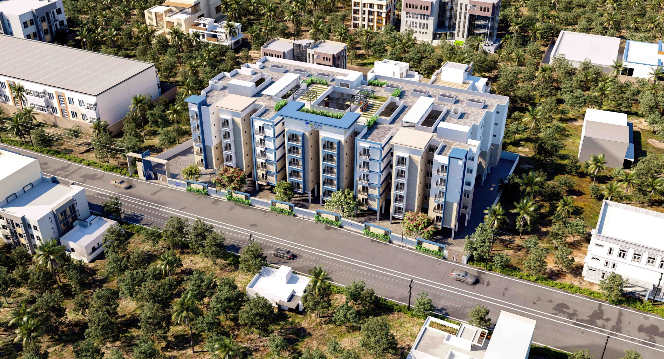 Icon City Modern Residential Apartments in Chennai
