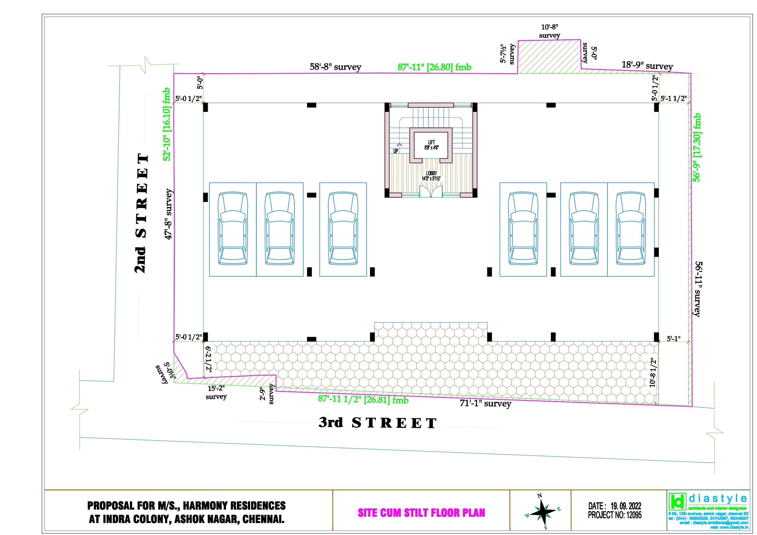 3BHK Flats in Ashok Nagar – Harmony Anugraha 2.43Cr