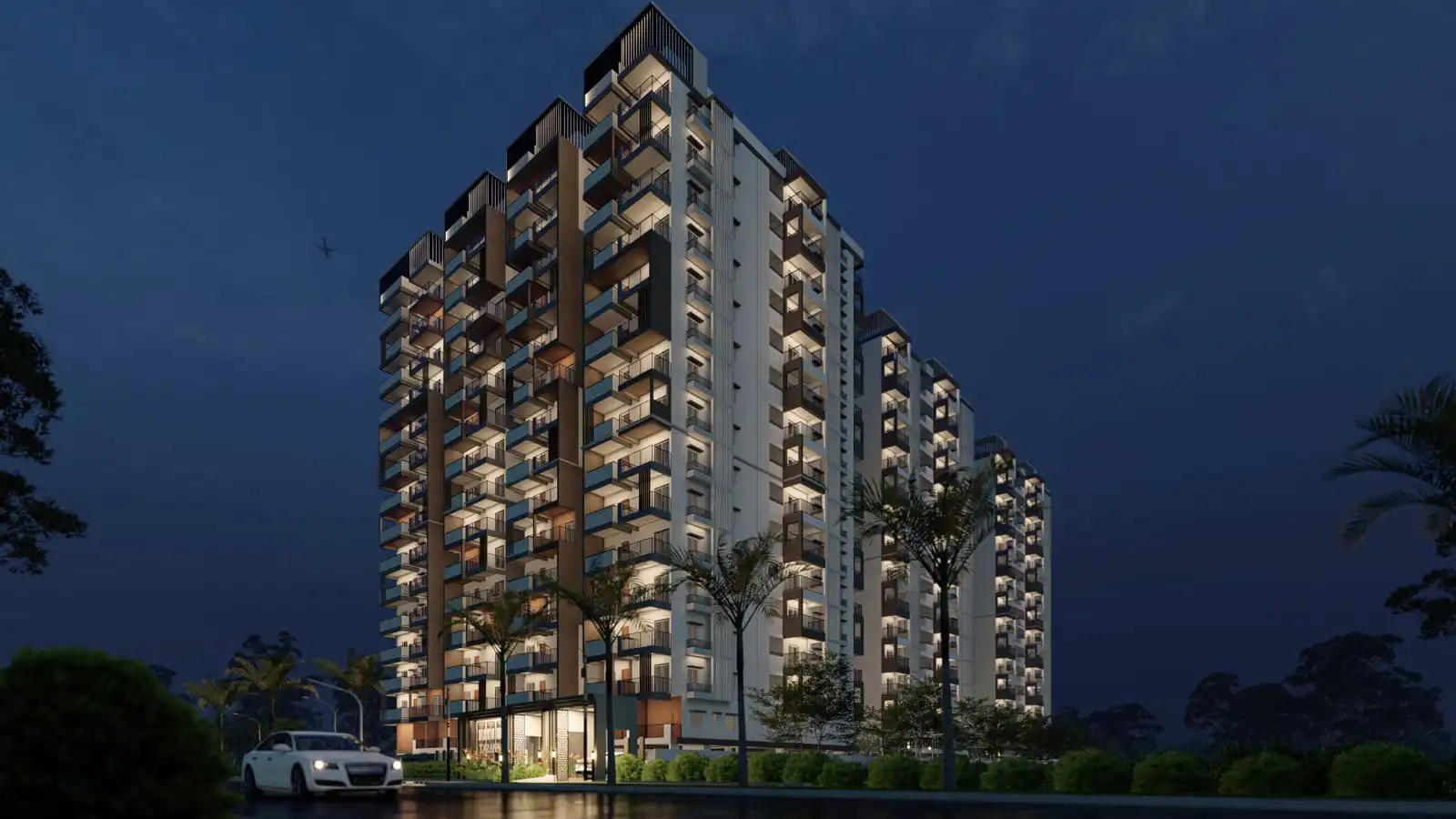 Riddhis Taranto Towers Stylish 2 and 3 BHK Apartments in Perumbakkam Chennai