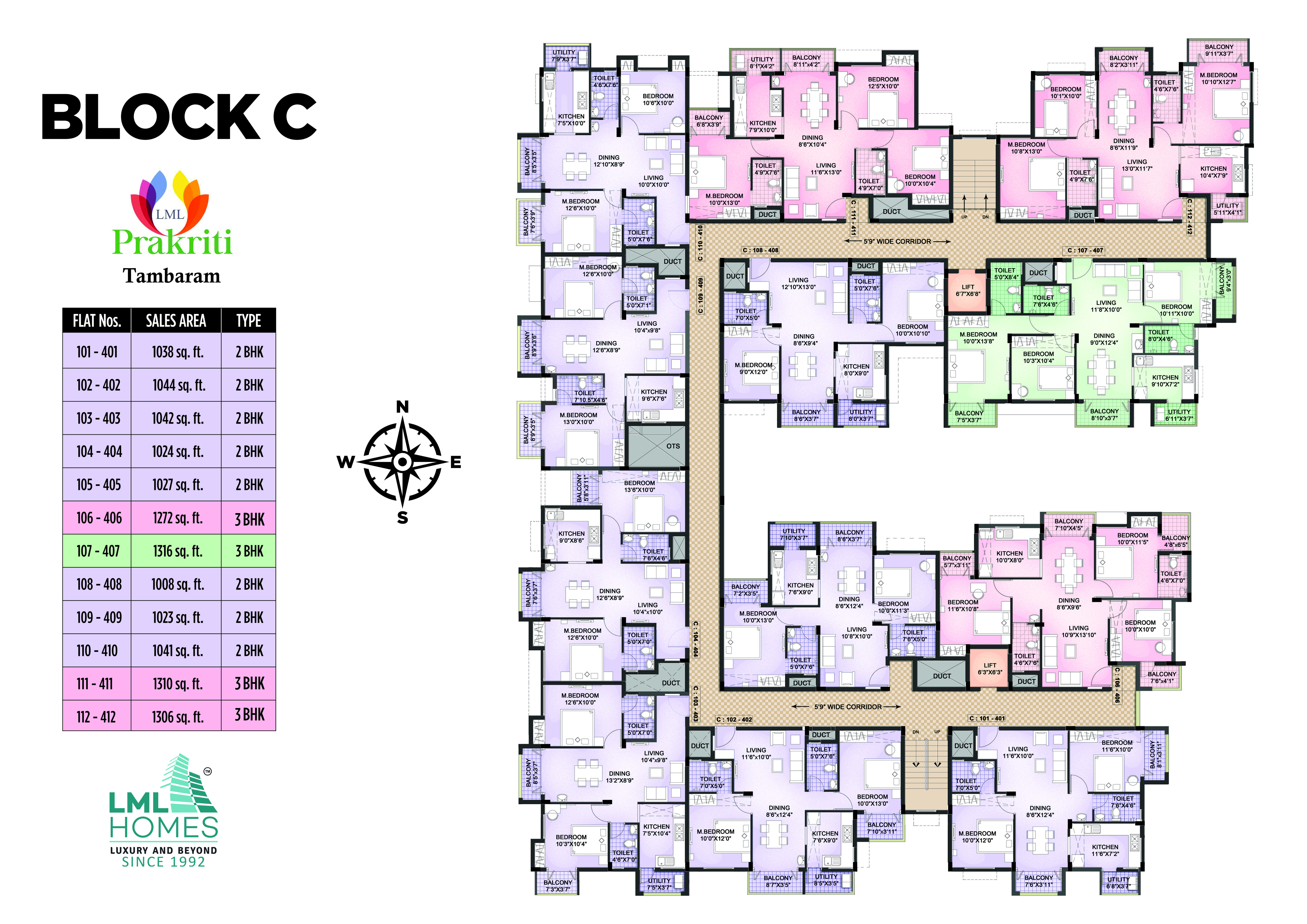 LML Prakriti Nature-Inspired Ready-to-Occupy Homes in West Tambaram