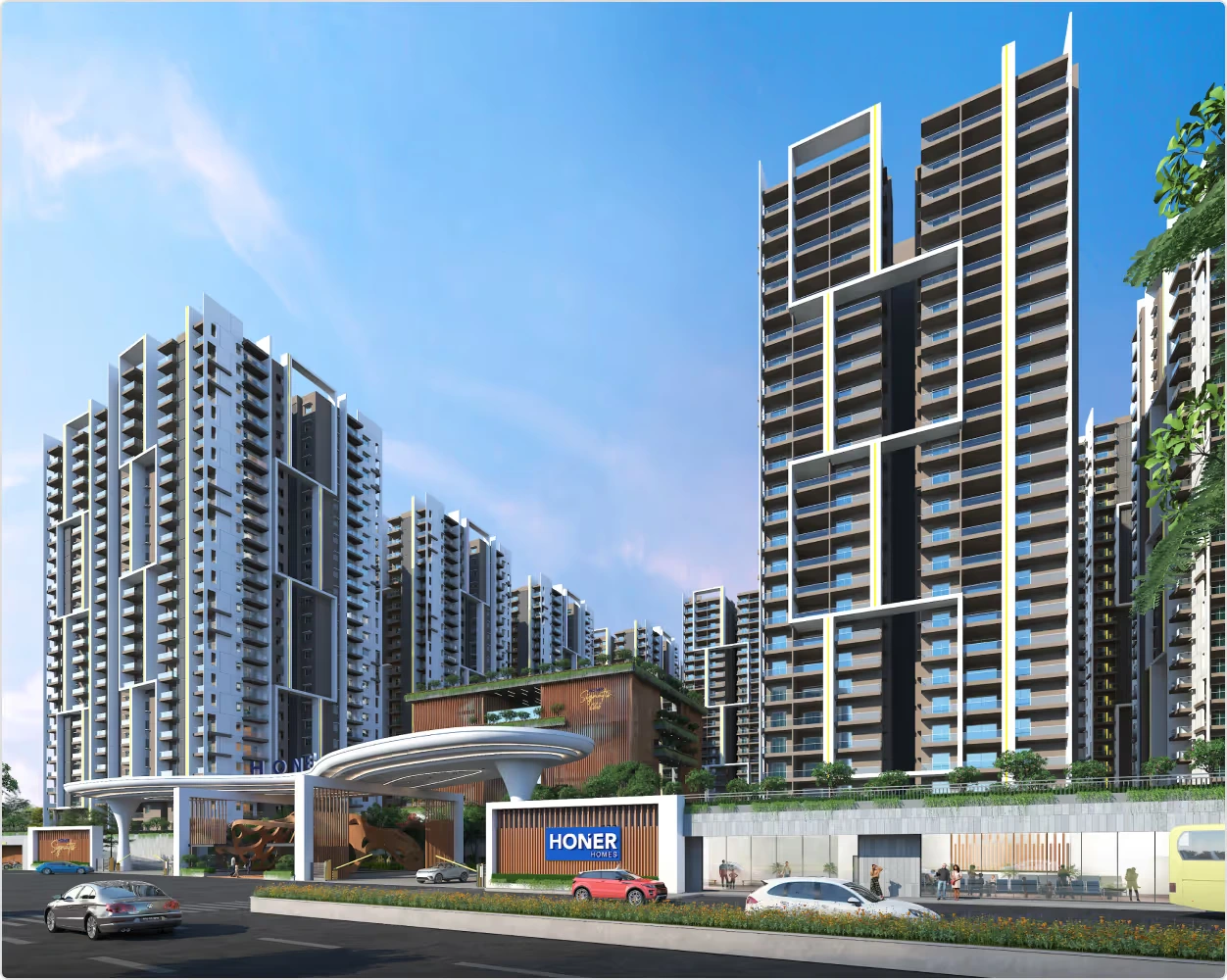 Honer Signatis Luxury 2 and 3 BHK Apartments in Bangalore
