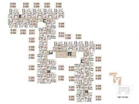 Casagrand Palm Springs Tambaram 2 and 3 BHK Flats for Sale in Chennai