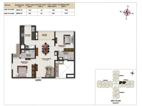 Casagrand Elinor Navalur – Luxury 2 & 3 BHK Flats Under Construction in Chennai