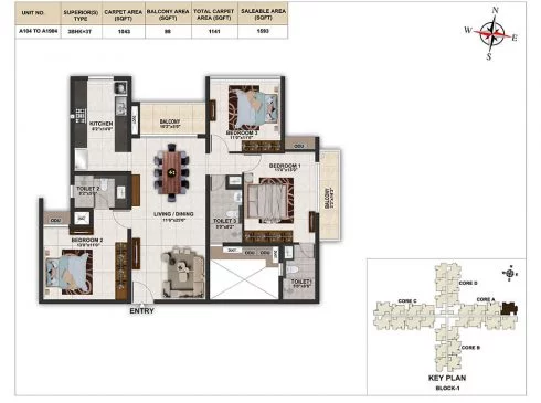 Casagrand Elinor Navalur – Luxury 2 & 3 BHK Flats Under Construction in Chennai